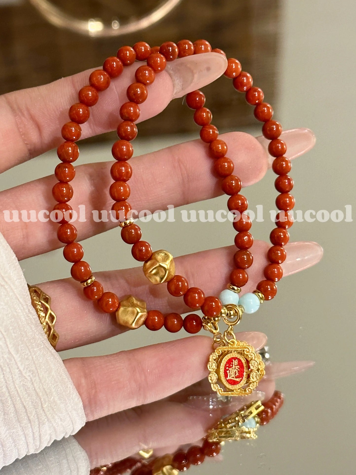 Attract luck&health-Red bracelet