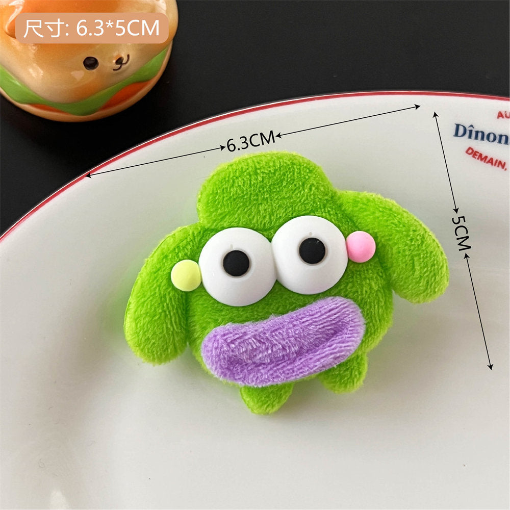 Creative Funny Ugly and Cute Series Hair Clips Hair Accessories Big Mouth Doll Cute Duckbill Clip Girl Heart Side Clip Bang Clip uucool collection shop