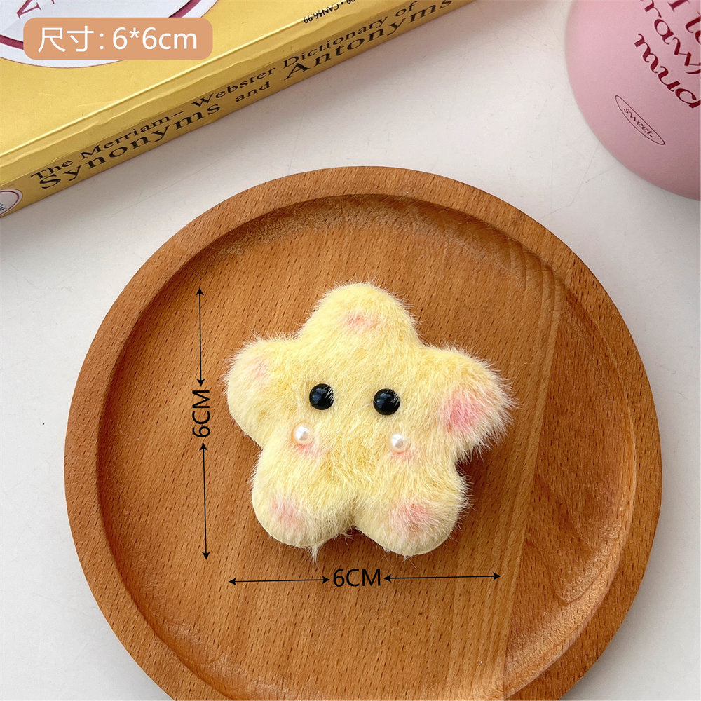 Cute Cartoon Plush XINGX Bunny Hair Accessories Sweet Fresh Gentle Cute Girl Fringe Hairpin Student Temperamental Hair Ring uucool collection shop