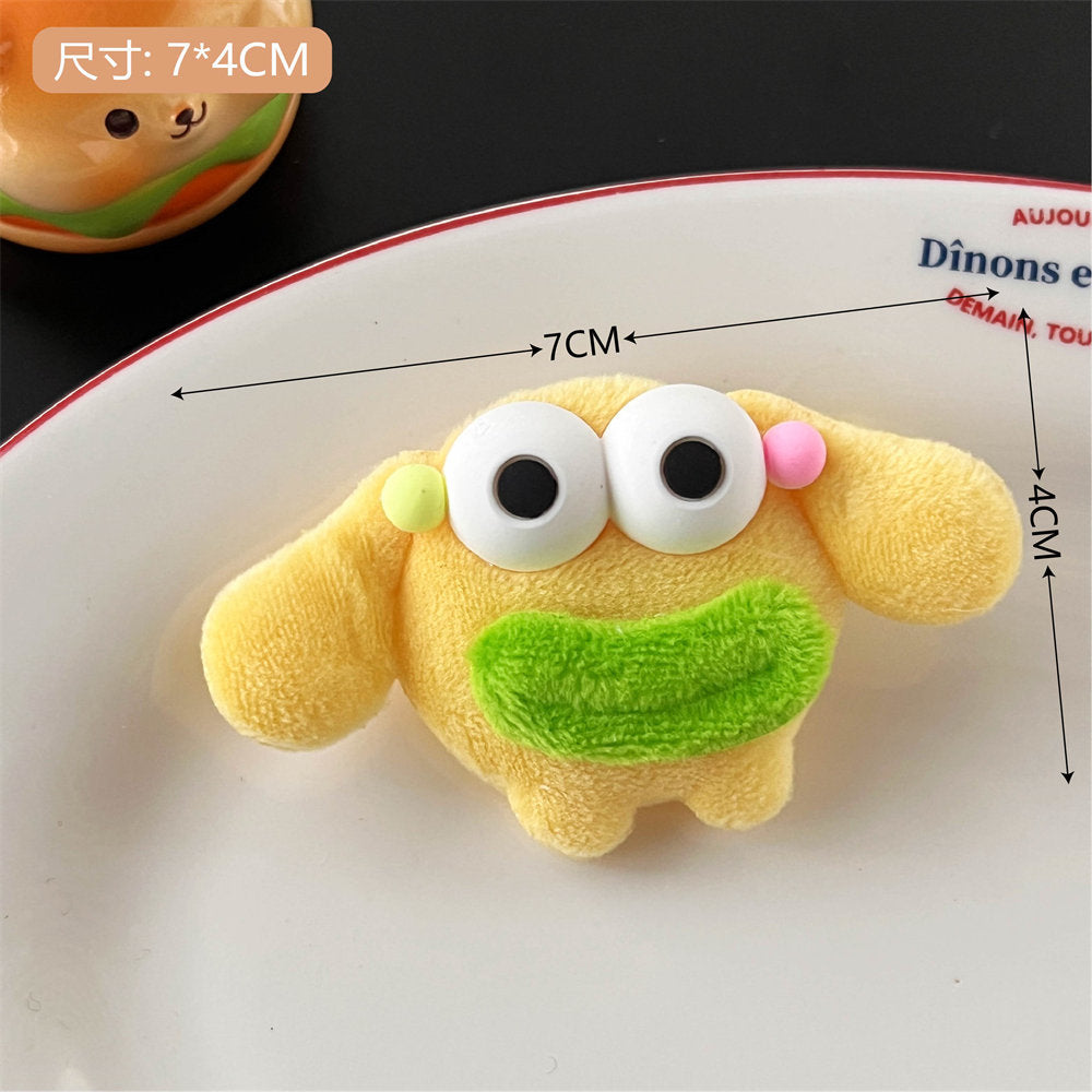 Creative Funny Ugly and Cute Series Hair Clips Hair Accessories Big Mouth Doll Cute Duckbill Clip Girl Heart Side Clip Bang Clip uucool collection shop