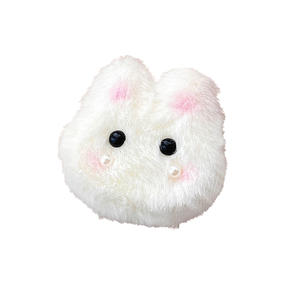 Cute Cartoon Plush XINGX Bunny Hair Accessories Sweet Fresh Gentle Cute Girl Fringe Hairpin Student Temperamental Hair Ring uucool collection shop